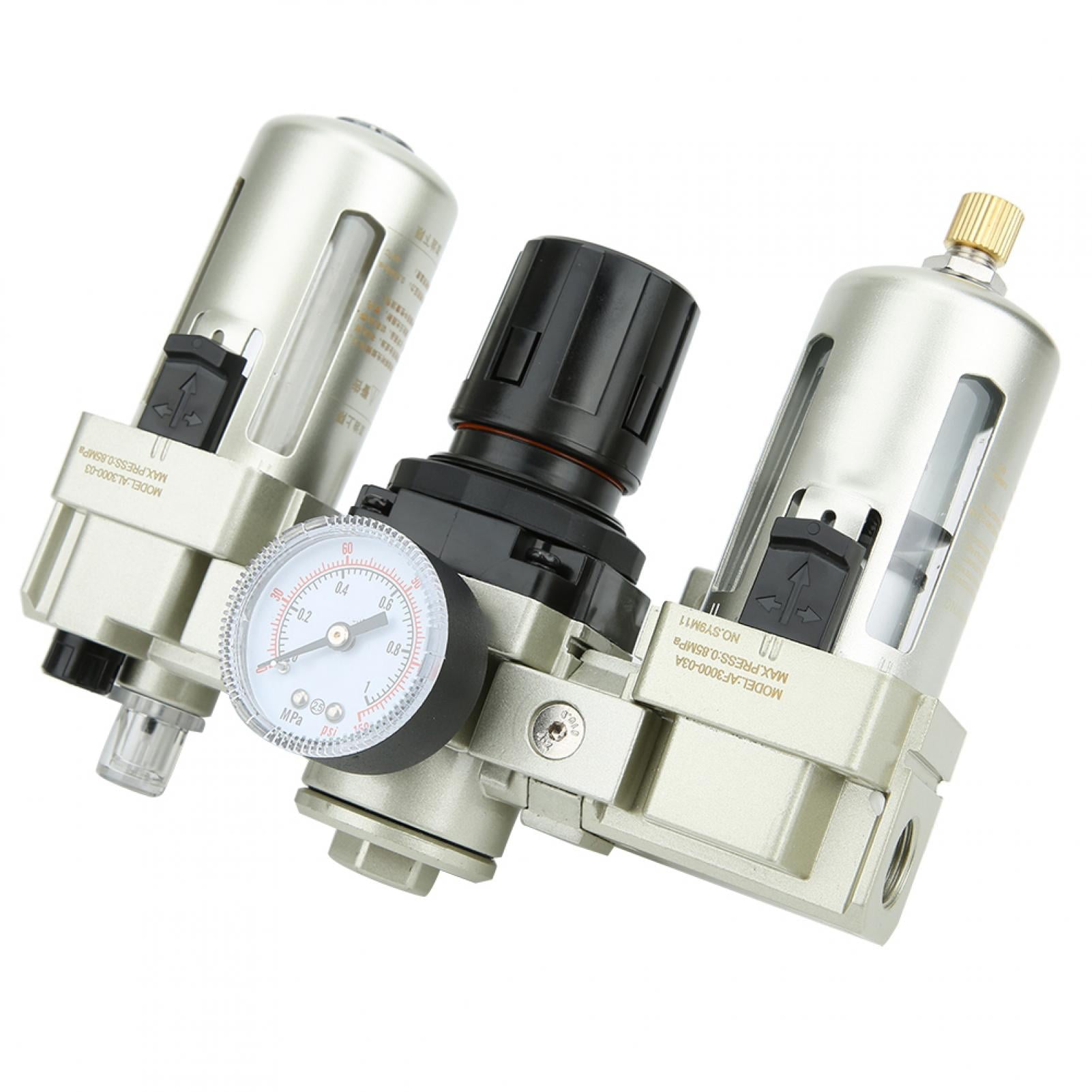 Separator Air Compressor Filter Engineering Plastic ABS Cup Cover Oil‑Water Professional for Pneumatic Equipment with Interface Thread G1/8 Separator Air Compressor Filter Engineering Plastic ABS Cup Cover Oil‑Water Professional for Pneumatic Equipment with Interface Thread G1/8