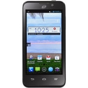 Straight Talk ZTE Unico Prepaid Smartphone, Black