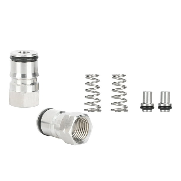 Kit de Poste de Bloqueo de Bola Elaboración Casera 19 / 32-18 Rosca Gas + Líquido Postes de Barril de Bloqueo de Bola Kit de Adaptador de Bloqueo de Bola de Resorte para ANGGREK Otros