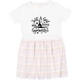 thumbnail image 3 of Inktastic Just a Girl Who Loves Gymnastics Girls Toddler Dress, 3 of 5