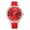 Red, variant on Ausyst Watch for Women Fashion Casual Ladies Belt Watch With Diamonds Roman Scale Quartz Watch