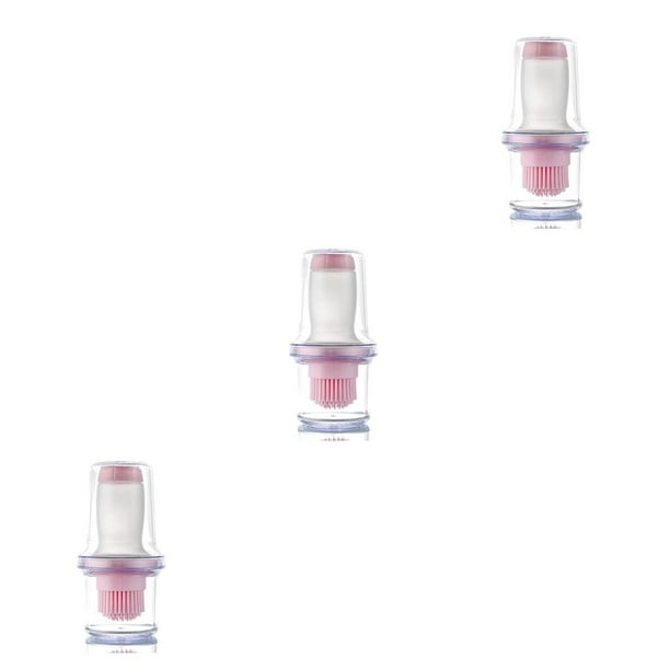 Dispensador de aceite Advancent botella cepillo de cocina Rosa