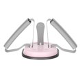 thumbnail image 1 of Dispositivo auxiliar para abdominales, barra multifuncional para equipos de abdominales, equipo de Fitness para interiores y domésticos, color rosa y gris, 1 of 8