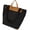 Vogue black, variant on CoCopeanut Canvas Tote Shoulder Bag Fashion Satchel Bag Crossbody Hobo Tote with Zipper Large Capacity Daily Working Handbag