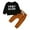 Brown, variant on Xudanell Baby Boy Outfits 3-6 Months Toddler Boys Halloween Prints Set Cute Solid Color Outfits Preemie Clothes Boys 2-3 Years Brown