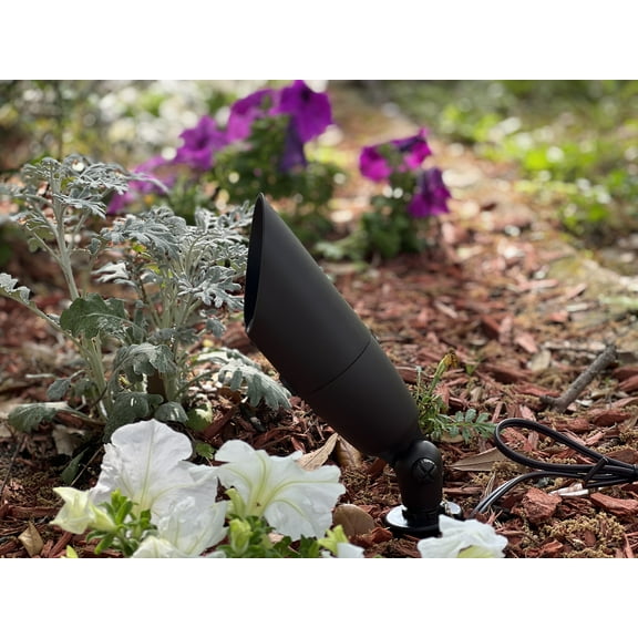 MIK Solutions 114 Aluminum LED Spot Lights Outdoor with Ground Stake