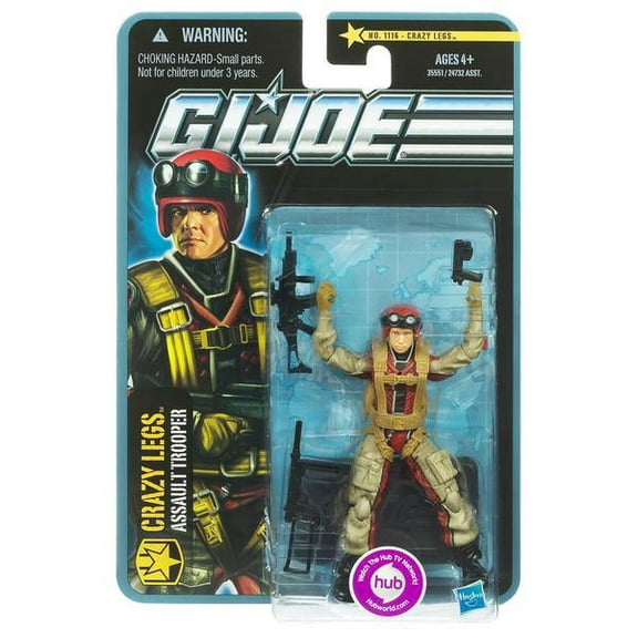 GI Joe Pursuit of Cobra Crazy Legs Action Figure