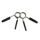 thumbnail image 2 of Xihbxyly Abrazaderas de Resorte para Barra, Clips Seguros para Levantamiento de Pesas, Construcción de Acero Resistente, Agarre de Goma Cómodo, Ajuste Universal para Barras de 2,5 Cm, Accesorios para, 2 of 2