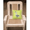 thumbnail image 2 of African Goose Green Fabric Decorative Pillow BB7725PW1414, 2 of 2