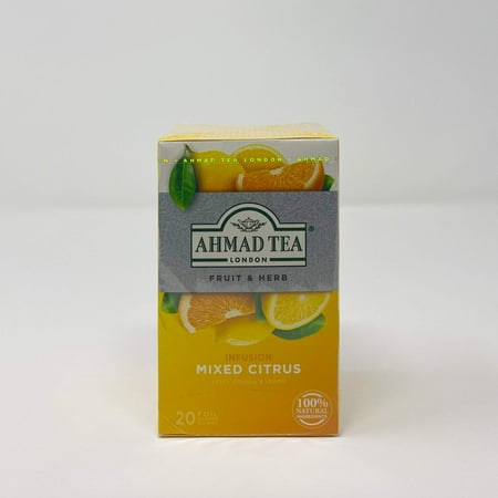 UPC 054881000048 product image for Ahamd Tea : Mixed Citrus : Box of 20 Tea Bags | upcitemdb.com