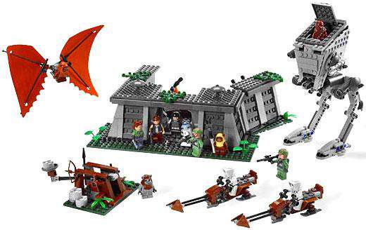 Pre-Owned Star Wars Return of the Jedi Battle of Endor Set LEGO 8038 [Damaged Package]