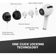thumbnail image 2 of Memory Foam Replacement Premium Ear Tips for Apple Airpods Pro Wireless Earbuds, Ultra-Comfort, Noise Reduction, Anti-Slip Eartips, Fit in The Charging Case, Easy Install, 3-Paris Mixed Sizes, 2 of 7