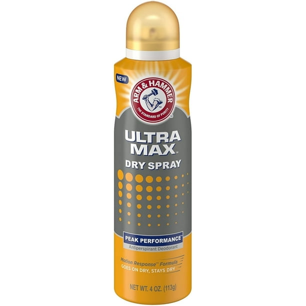 6 Pack ARM & HAMMER Ultra Max Antiperspirant Deodorant Dry Spray