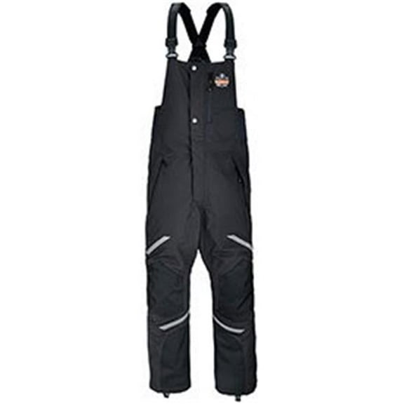 N-Ferno Thermal Overalls, Black - Small