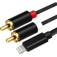 thumbnail image 1 of [Cable de audio] Adaptador RICHUPON Lightning a RCA para iPhone, 1 of 6