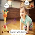 thumbnail image 2 of TOOPOOT 2025 Upgrade Musical Giraffe Toy – Enhanced function, 10 cheerful songs, twisting dance, voice imitation, hand-embroidered details (1PC), 2 of 6