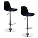 thumbnail image 1 of Banco Silla De Comedor Giratorio Respaldo Set 2pzs Cafeteria negro 1, 1 of 7