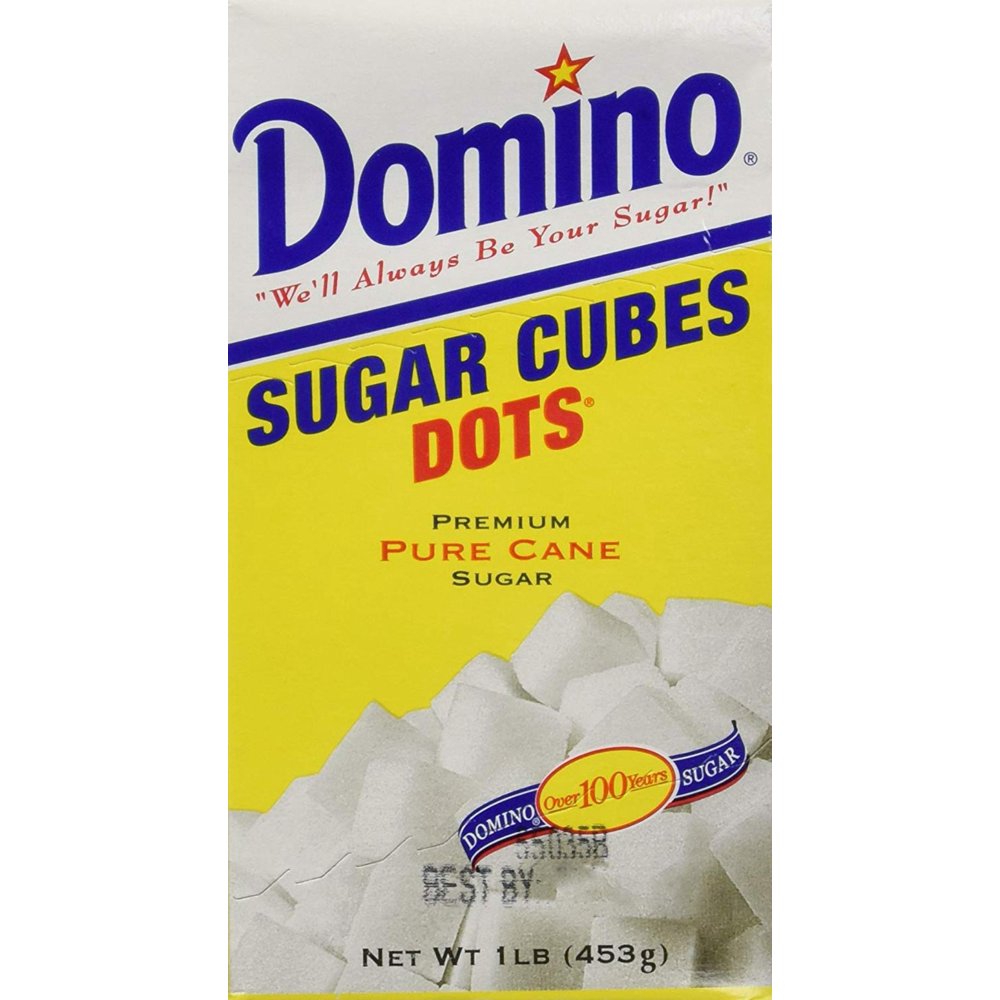 Sugar Dots (Pack of 2), Domino Sugar Cubes Dots, 1lb (Pack of 2 Boxes