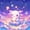 Lavender Purple Pink Blue, variant on Erosebridal Kawaii Galaxy Star Axolotl Zipper Twin Comforter Sets with Fitted Sheet and 2 Pillowcases,Pastel Dreamy Cloud Zipper Bedding Set,Lavender Purple Pink Blue,Reversible