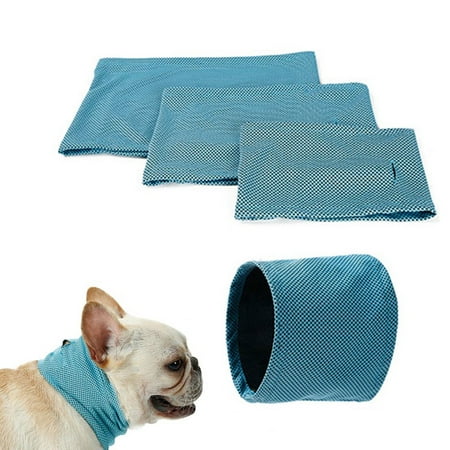 KABOER Dog Cooling Bandana Pet Chill Ice Scarf Summer Collar Puppy Small Medium