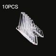 thumbnail image 1 of Destyer 10pcs Display Stands Acrylic Transparent Easel Coins Cake Dessert Display Rack, 1 of 6