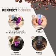 Perfect Pod Single Serve Value Pack, Reusable Coffee Pod & EZ-Scoop Set