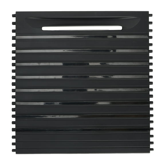 Center Console Cup Holder Tray Roller Blind Cover For BMW F15 X5 F16 X6 2014-18