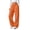 Orange#â‘¢, variant on qucoqpe Imitation Jeans for Women Stretchy Elastic Waist Denim-Like Pants with Pockets