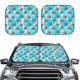 thumbnail image 2 of Fotbe Crab Swims In The Ocean Juego de 2 Piezas de Parasoles para Parabrisas | Bloqueador Solar para Auto | Accesorios Plegables para Protección Solar Interior-Large, 2 of 6