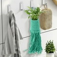 thumbnail image 4 of Handmade Crochet Alien Plant Hanger Indoor Hanging Bag Planter Storage Basket for Home Bedroom Office DecorationC, 4 of 5