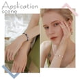 thumbnail image 3 of DIY Kit de Fabrication de Bracelet en Cordon Incluant Perles de Rocaille en Verre Cuir de Vachette Cordon Tige en Alliage & Boutons en Résine Fil en Polyester Ciré Couleur Mixte Cordon : 19m/boîte, 3 of 6