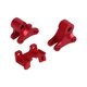 thumbnail image 3 of M Buder Brazos Oscilantes Traseros RC Aleación de Aluminio Alta Dureza y Resistencia para Coches Traxxas E Revo VXL 1/16 Rojo (7 cm / 2.76 inches) Repuestos RC, 3 of 9
