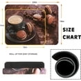 thumbnail image 6 of Coffee Mat Rubber Dish Drying Mat For Kitchen Counter Farmhouse Style Art Kitchen Mat St. Patrick''s Day Coffee Bar Accessories Decorative Macaron Coffee Dessert Drying Pad 16"X 18", 6 of 6