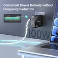 thumbnail image 2 of Cargador MINIX USB C de 100 W, 4 puertos USB-A/C, plegable, rápido, PPS Gan, 2 of 6