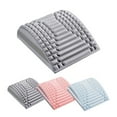 thumbnail image 2 of Lumbar Spine Reliever Lumbar Massage Relaxation Stretcher Yoga Spine Correction Stretching Back Exercise Auxiliary Lumbar (grey), 2 of 7