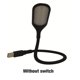 thumbnail image 5 of Luz de noche para dormitorio, lámpara de lectura giratoria de 360 ​​grados, potente herramienta de iluminación de aprendizaje para sala de Iluminación y accesorios Negro sin interruptor Bewildely HA072797-04, 5 of 6
