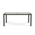 thumbnail image 6 of Muse & Lounge Co. Fields 7-Piece Outdoor Dining Set in Gray PE Wicker / Rattan, 6 of 7