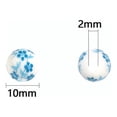 thumbnail image 4 of Miangastore 40Pcs Ceramic Spacer Beads Exquisite Loose Beads Accessories for Jewelry Making, 4 of 8