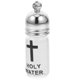 thumbnail image 2 of Holy Water Bottle: Refillable And Cross Pattern Glass Bottle - Christian Baptism Decoration - Church Supply for Home and Easter Decor, 2 of 3