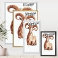 thumbnail image 4 of Designart 'Abstract Portrait of Wild Ram With Mighty Horns II' Farmhouse Framed Canvas Wall Art Print, 4 of 5