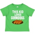 thumbnail image 3 of Inktastic This Kid Loves Corndogs Boys or Girls Toddler T-Shirt, 3 of 5