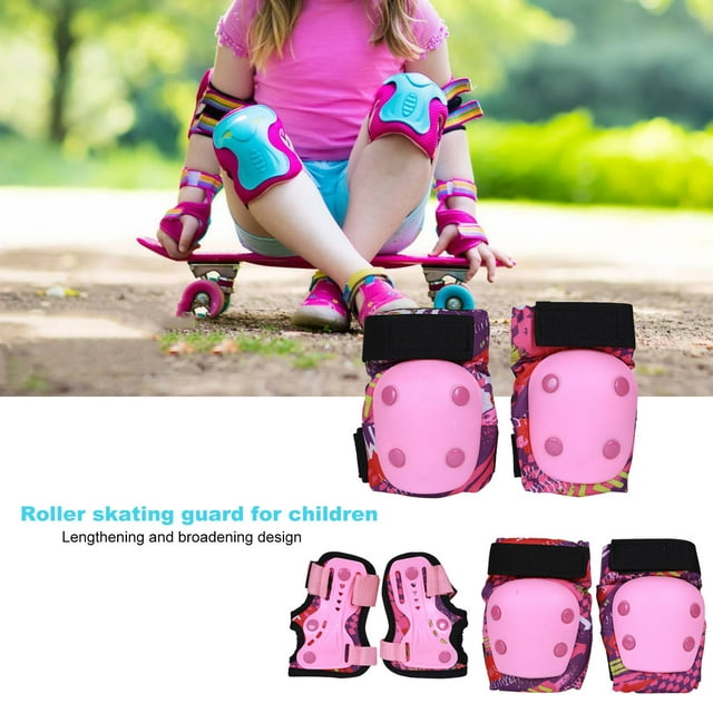 LJNYFDC Kids Elbow Pad Kids Knee Elbow Pads 1 Set Adjustable Shock Absorbing Wear Resistant Ultralight Breathable Fastener Design Protective Gear