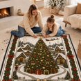 thumbnail image 4 of Christmas DIY Coloring Throw Blanket, Winter Holiday Decorative Soft Warm Cozy Blanket for Couch Sofa Bed, 4 of 5