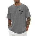thumbnail image 4 of Men's Short Sleeve Crew Neck Basic T-Shirts Comfortable and Durable for All Seasons, 4 of 5