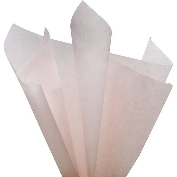 ERDOUY Cotton Wrapping Flower Paper Non-Woven Floral Wrapping Paper 38 Sheets Florist Supplies Waterproof Flower Bouquet Wrapping Paper Floral Supplies for Fresh Flowers, 20x27.5 Inch ,Pastel Pink