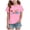 Pink, variant on Ketyyh-chn99 Tween Girl 4th of July American Flag Tee Girls Summer Comfortable Breathable Independent Day Top Size for 13-14 Years,Beige