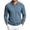 Blue#120723FF, variant on Cotton Polo Shirts for Men 3 Button Placket Waffle Knit Cotton Long Sleeve Shirt Men Business Casual Mens Golf Polo Shirts Work Shirt White XXL