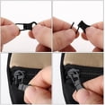 thumbnail image 4 of WeiHuan Toys 12 piezas de repuesto para tirador de cremallera, repuesto de pieza de cremallera de metal desmontable, tirador de cremallera, reparación de lengüeta para chaquetas, jeans, mochilas, cart, 4 of 4