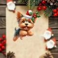 thumbnail image 5 of Dongrere 1pcs Acrylic Christmas Ornaments - Dog Tree Decor for Christmas Tree & Car Interior Decoration, Holiday Gift Idea, 5 of 7