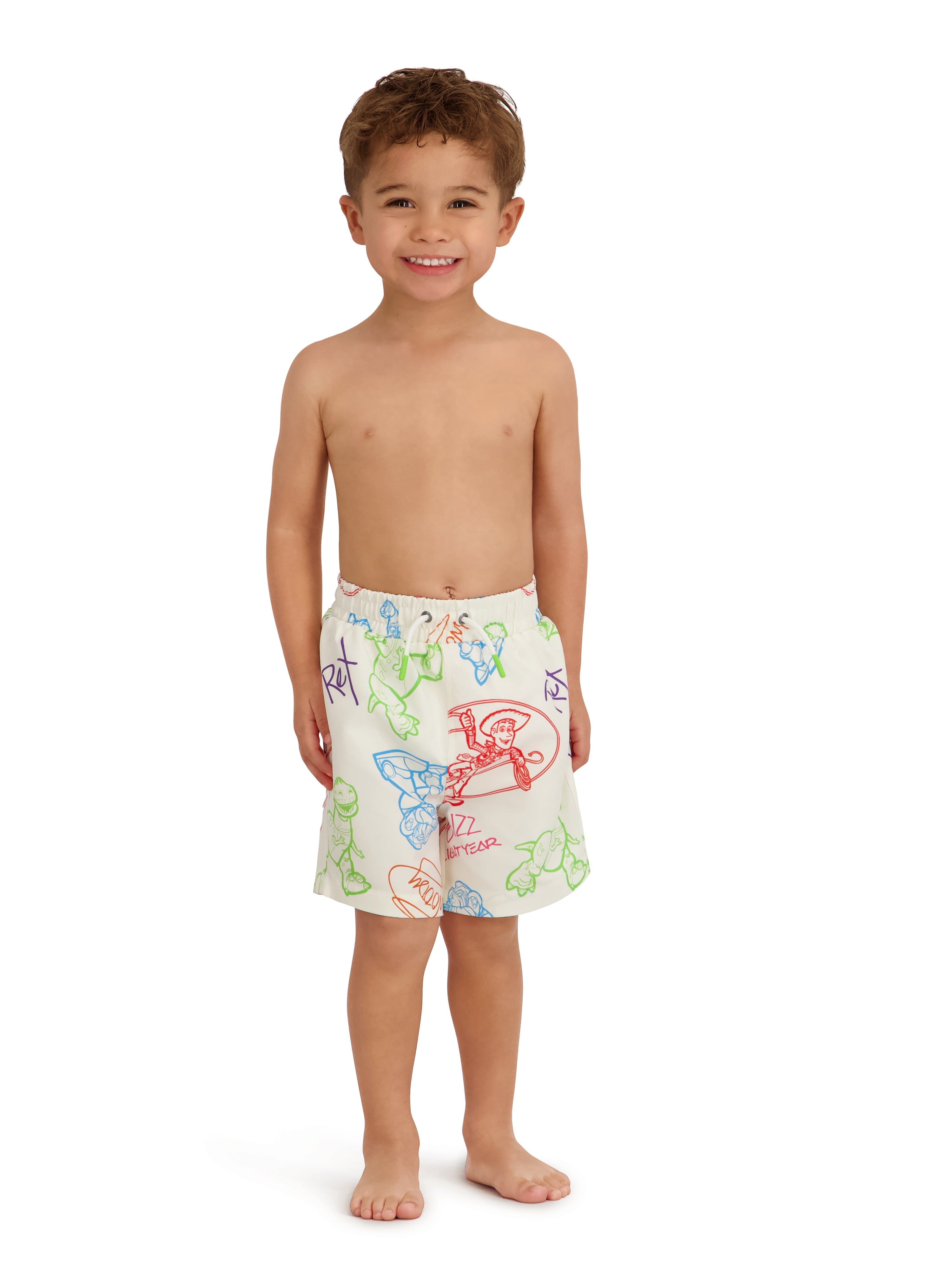 Character Toddler Boy Swim Trunks, Sizes 12M- 5T